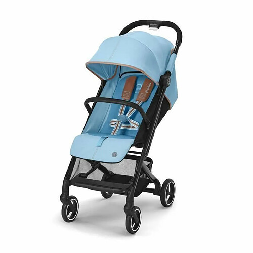 Poussette citadine compacte BEEZY Beach Blue CYBEX - De la naissance a 4 ans - Bleu