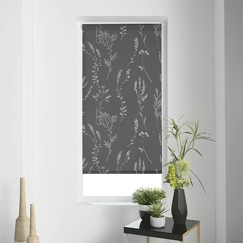 Paris Prix Store Enrouleur Tamisant Forelista 90x180cm Anthracite