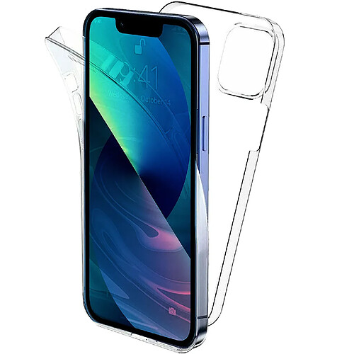 Xeptio Apple iPhone 13 5G gel coque 360 degrés avant et arrière intégrale