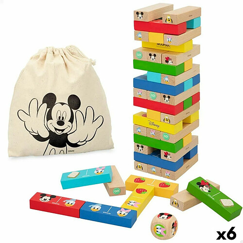 Jeu d’habileté Disney 52 Pièces (6 Unités)