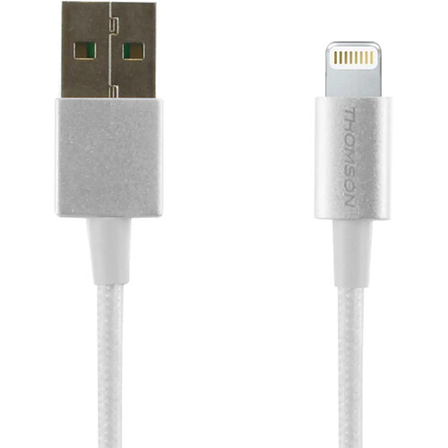 Alpexe Câble USB/Lightning argenté Thomson