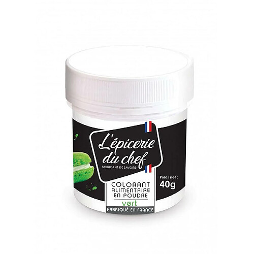 Scrapcooking Colorant alimentaire en poudre vert 40 g