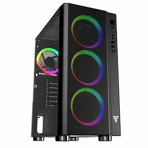 Boîtier ATX semi-tour Tempest Umbra RGB Noir