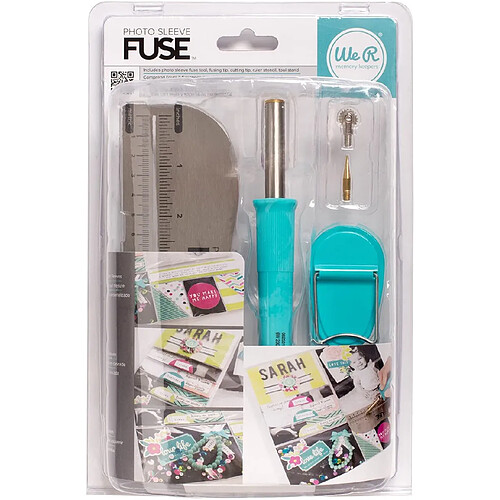 We R Memory Keepers WR662533 Sleeve Fuse Tool-l'Outil à Fusionner des Chemises pour Photos, Plastique, Multicolore, 26 x 17,4 x 6,2 cm