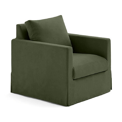 Lisa Design Serena - fauteuil déhoussable en tissu