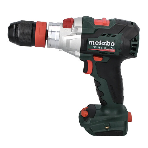 Metabo SB 18 LTX BL Q I 18 V Perceuse à percussion sans fil 130 Nm (602361660) + 2x Batteries rechargeables 5,5 Ah + Chargeur + Coffret metaBOX