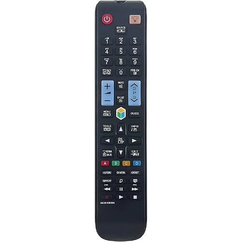 SANAG Aa59-00639A Telecommande De Remplacement Pour Samsung Tv Ue32Es6300 Ue32Es6535 Ue37Es6300 Ue40Es6100 Ue40Es6300 Ue40Es6305 Ue40Es6340 Ue40Es6530 Ue46Es6100 Ue46Es6300 Ue46Es7000Q Ue55Es6300