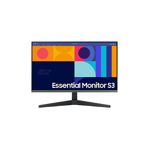 Ecran 27'' Samsung S27C332GAU Noir FHD 1920x1080 IPS 16:9 1ms 250 cd/m² 100Hz 1xHDMI 1xDisplayport 1xUSB Pied inclinable LS27C332GAUXEN