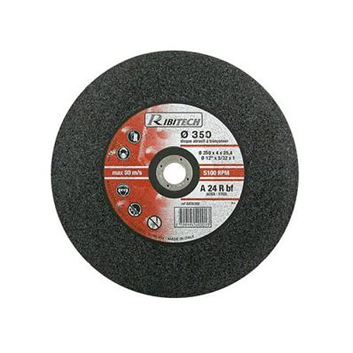 Ribimex Disque à tronçonner acier 350 x 3 x 25,4