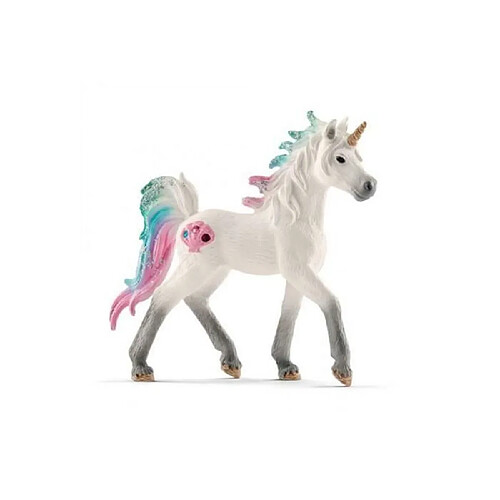 SCHLEICH bayala, Jouets Licorne, Cadeaux Licorne pour Filles et Garçons 5-12 Ans, Poulain Licorne de Mer