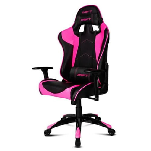 Drift Gaming DR300BK Siège Gamer Accoudoir Inclinable Polyuréthane Rose