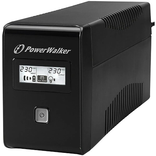 Powerwalker Système d'Alimentation Sans Interruption Interactif Power Walker VI 850 LCD 480 W