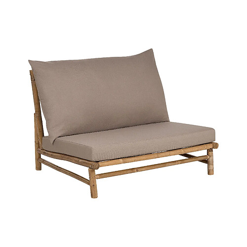 Beliani Chaise de jardin TODI Bois Taupe