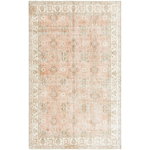 Vidal Tapis de laine 269x163 rose Ultra Vintage