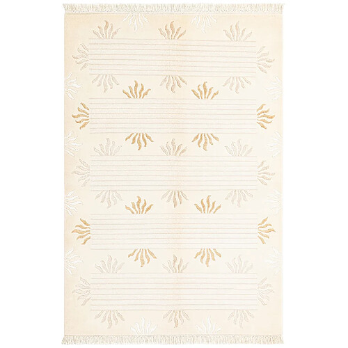 Vidal Tapis de laine 183x122 beige Darya