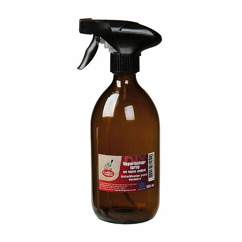 La Droguerie Ecologique 2 vaporisateurs spray en verre ambré 500 ml