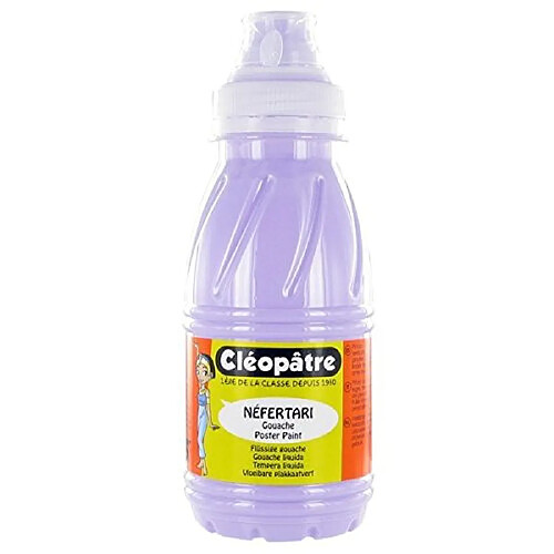 Cléopâtre - PGN250-631 - Peinture Gouache à Effet Néfertari - Pastel Lavande - Flacon 250 ml