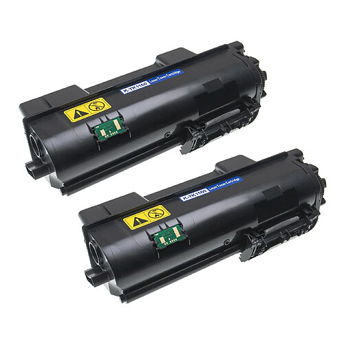 vhbw 2x Toner compatible avec Kyocera ECOSYS M 3860 idn, 3860 idnf imprimante - Cartouches toner compatible, noir