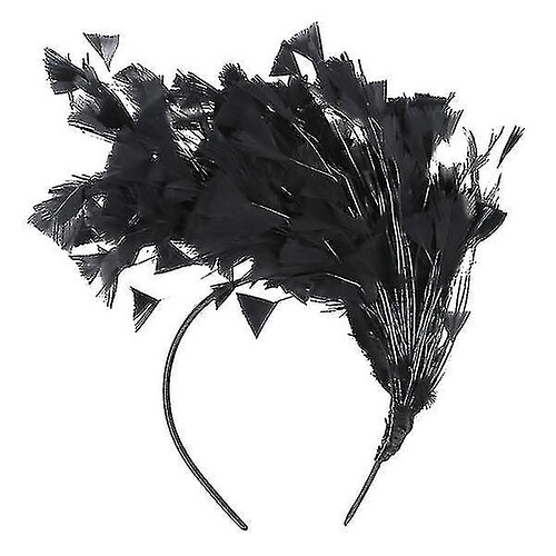 Universal Femme noir plume bandeau amoureux pour mascarade fête de carnaval