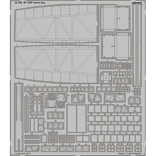 B-17E/F bomb bay for HKM - 1:32e - Eduard Accessories