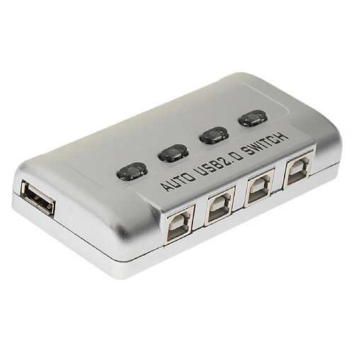 Sélecteur De Concentrateur De Commutateur De Partage Automatique USB 2.0 4 Ports Pour Scanner D'imprimante