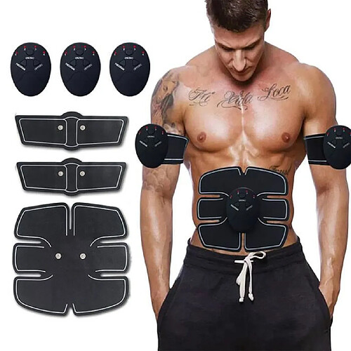 Puissant Sans Fil Électronique Stimulateur Musculaire Abdominale Muscle Formateur EMS Poids Perte Renforcer Minceur Massager