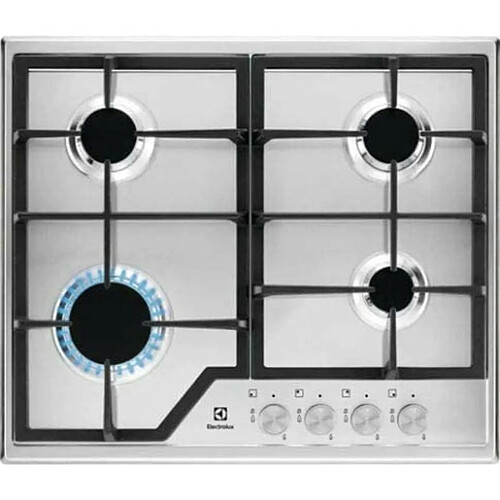 Plaque au gaz Electrolux EGS6426SX 59,5 cm 7800 W