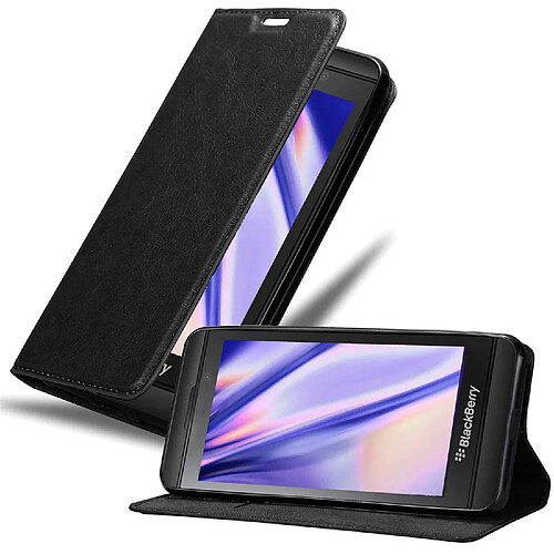 Cadorabo Coque Blackberry Z10 Etui en Noir