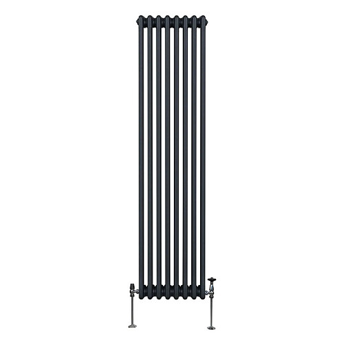 Monstershop Radiateur Traditionnel à Triple Colonne – 1800 x 382 mm – Gris Anthracite