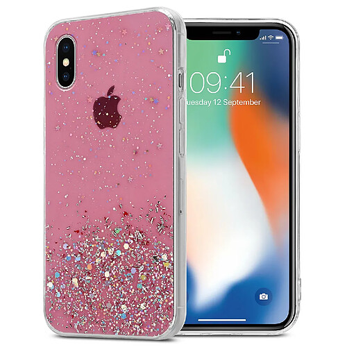 Cadorabo Etui iPhone X / XS en Rose Coque