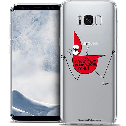 Caseink Coque Housse Etui Samsung Galaxy S8 (G950) [Crystal Gel HD Collection Les Shadoks ? Design C'est Tout - Souple - Ultra Fin - Imprimé en France]