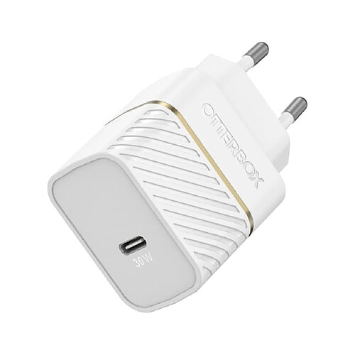 OtterBox Chargeur secteur USB-C 30 Watts blanc