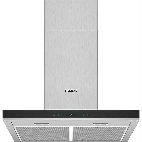 Hotte décorative murale 60 cm 674m3/h inox - lc67bhp50 - SIEMENS