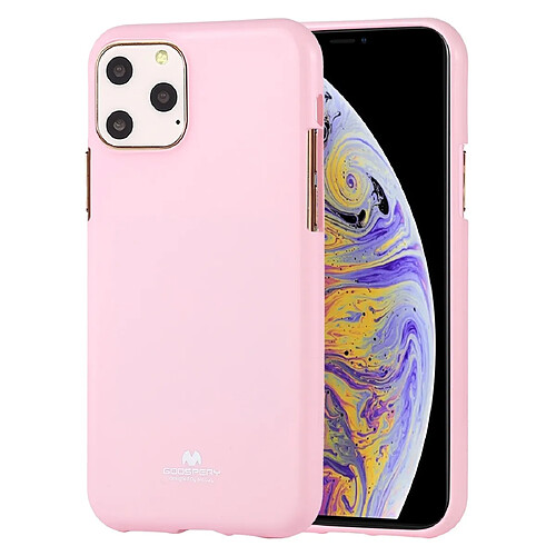 Wewoo Coque Souple JELLY TPU anti-choc et anti-rayures pour iPhone 11 Pro Rose