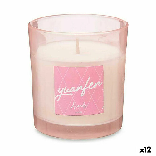 Acorde Bougie Parfumée Pivoine (120 g) (12 Unités)