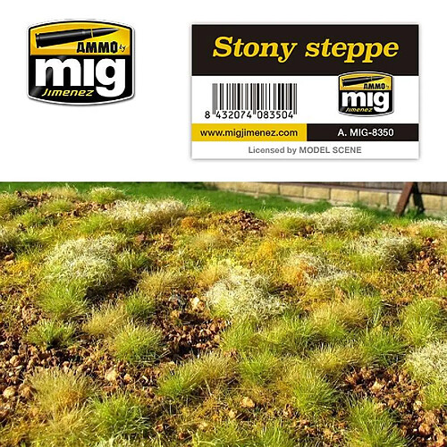 Mig Jimenez Ammo Stony Steppe - Décor Modélisme