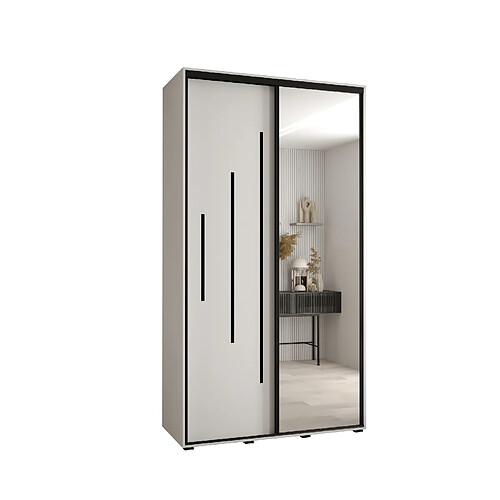 Abiks Meble Armoire Davos 13 À Portes Coulissantes 235,2/130/45 2 Portes