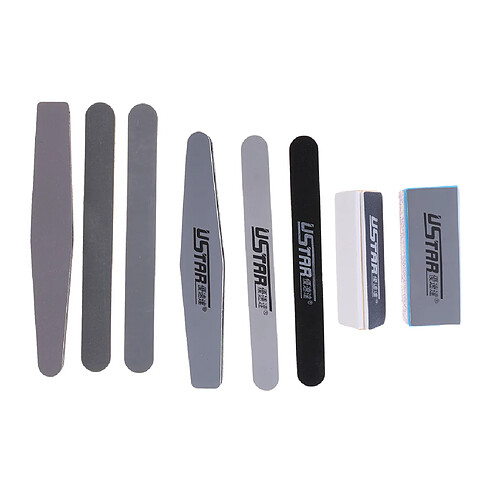 Outils de Meulage Ensemble Bâtons de Polissage Pour Outils de Polissage Nail Art