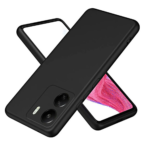 Htdmobiles Coque pour Xiaomi Redmi 13C / Poco C65 / Poco M6 5G - housse etui silicone gel fine + film ecran - NOIR