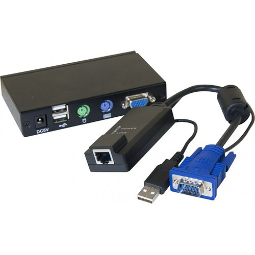 DEXLAN déport KVM VGA/USB sur RJ45 - 100M