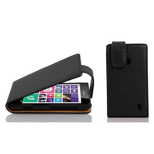 Cadorabo Coque Nokia Lumia 630 / 635 Etui en Noir