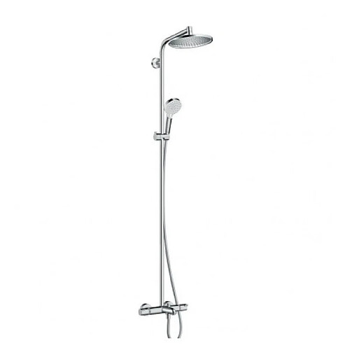 HANSGROHE Colonne de douche avec robinet mitigeur thermostatique Showerpipe Crometta S 240