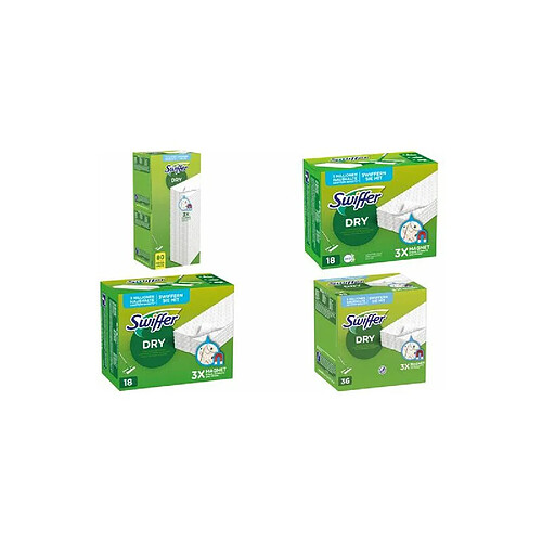 Swiffer Serpillère sèche - pack de recharge ()