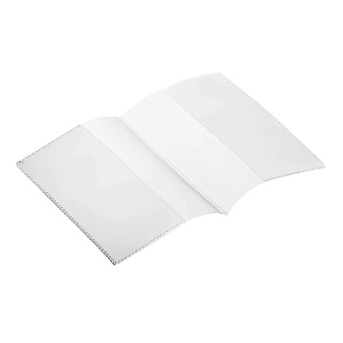 Durable 213919 Lot de 10 Etuis de protection souple double face 133 x 195 mm