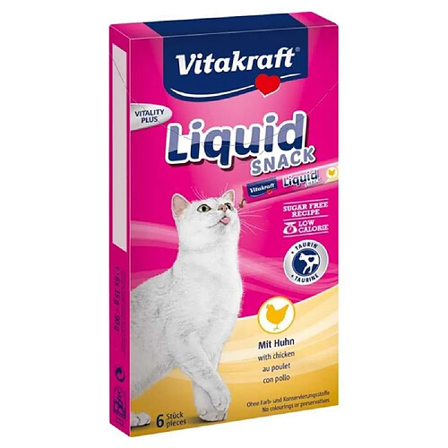 Friandises Liquid Snack au Poulet Chats - Vitakraft - 90g