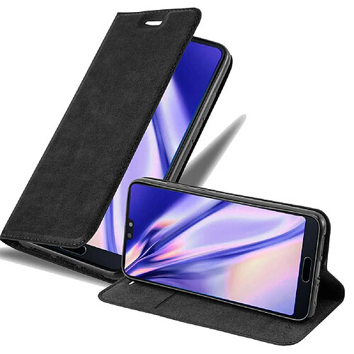 Cadorabo Coque Huawei P20 Etui en Noir