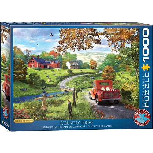 Eurographics 60000968 The Country Drive Puzzle, différents