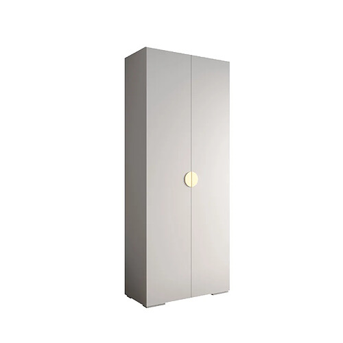 Abiks Meble Armoire Inova 4 À Portes Battantes 236,7/100/47 2 Portes (bianco/d’oro)