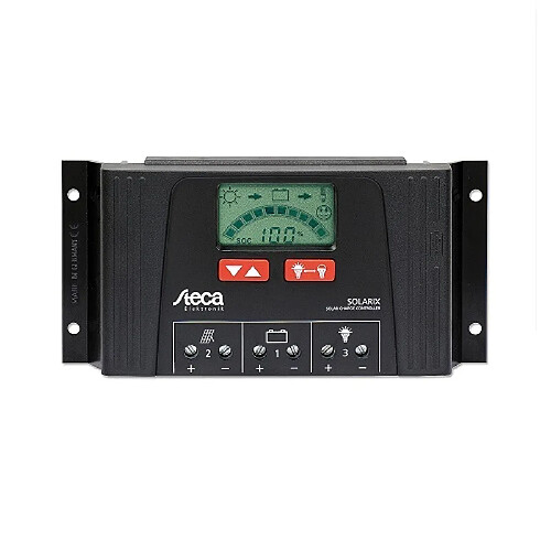 Régulateur de charge STECA PR1515 écran LCD - 15A