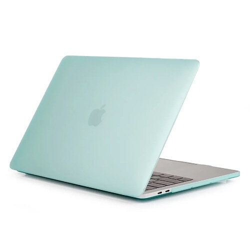 Wewoo Housse Sacoche Étui de protection pour ordinateur portable style givré pour MacBook Pro 15,4 pouces A1990 (2018) (vert)